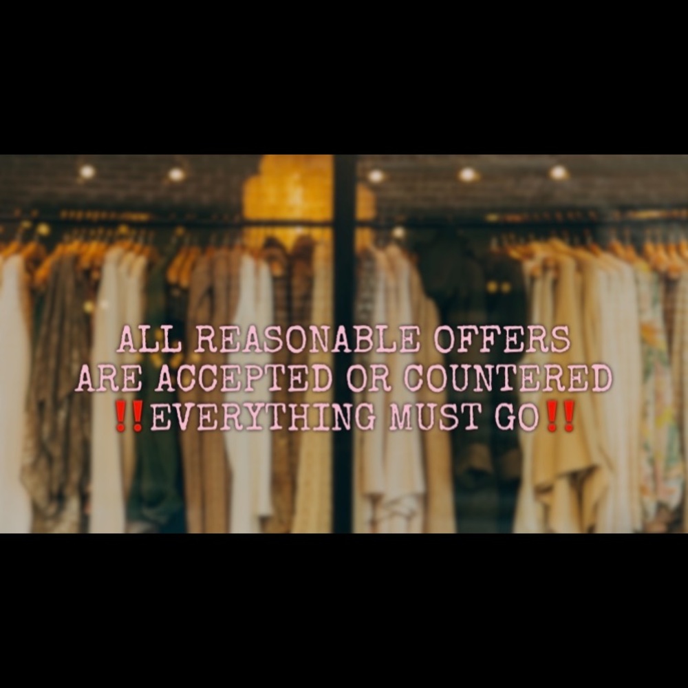 Everything must go - post new items weekly